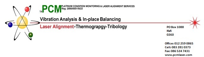 PCM - Platinum Condition Monitoring & Laser Alignment Services logo